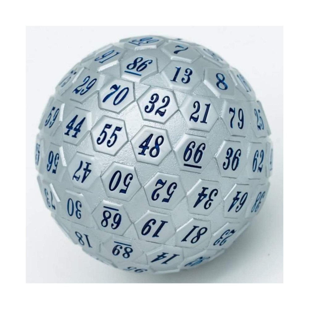 45mm Metal D100 - Pewter with Navy