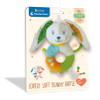Clementoni - 17682 - Lovely Bunny Soft Rattle - Toddler Plush Toy, Early Years Toys, Infant Toys, New Born Soft Toys Gift, 100% Washable view 2