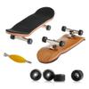 Lottoyday 1 Pack Professional Mini Maple Wooden Fingerboards, Finger Skateboard Toy Set for Kids (Black) view 1
