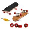 Lottoyday 1 Pack Professional Mini Maple Wooden Fingerboards, Finger Skateboard Toy Set for Kids (Red) view 1
