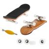 Lottoyday 1 Pack Professional Mini Maple Wooden Fingerboards, Finger Skateboard Toy Set for Kids (White) view 1