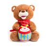 Cuddle Barn - Drummin' Billy | Animated Bear Stuffed Animal Musical Plush Toy Drums and Sings Along to Ants Go Marching and Five Little Bears, 11 inches view 1