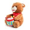 Cuddle Barn - Drummin' Billy | Animated Bear Stuffed Animal Musical Plush Toy Drums and Sings Along to Ants Go Marching and Five Little Bears, 11 inches view 3