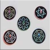 Star Magic Spinning Top 1.6 Inch Set of 5