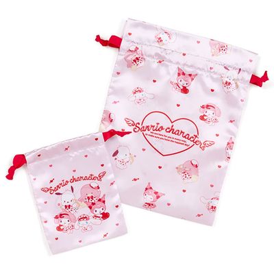 Sanrio Characters Drawstring Bag Set (Cupid Series)