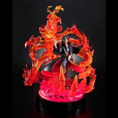 MEGAHOUSE CORPORATION Precious GEM SER Naruto Itachi Uchiha SUSANO PVC FIG W/Base