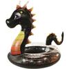 PoolCandy Inflatable 42" inch Animal Pool Tubes and Swim Rings (Black Dragon Glitter Filled Inflatable 42" inch Animal Pool Tube) view 1
