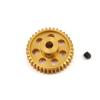 HobbyStar 48DP Pinion Gear, 37T, Hard-Anodized Aluminum view 1