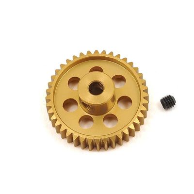 HobbyStar 48DP Pinion Gear, 40T, Hard-Anodized Aluminum