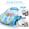 Swimbobo Toddler Pool Float with Seat Boat Inflatable Ride-on Car for Kids Outdoor Toys(Blue Sport Car) view 3