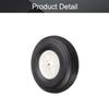 Bettomshin 4.5 inch RC Model Airplane Super Light Sponge Tire Tail Wheel Tire and Wheel Sets for RC Car Airplane PU Sponge Tire with Plastic Hub 1Pcs view 4