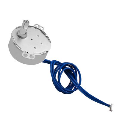 Bettomshin 1Pcs Synchronous Motor AC 110V 2.5-3RPM Turntable Motor CW/CCW Direction 4W TYC-50 Double Flat Tapping Shaft