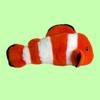 Deluxe Paws 100% Recycled Plush Eco Toys (Clown Fish) view 3