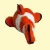 Deluxe Paws 100% Recycled Plush Eco Toys (Clown Fish) view 4