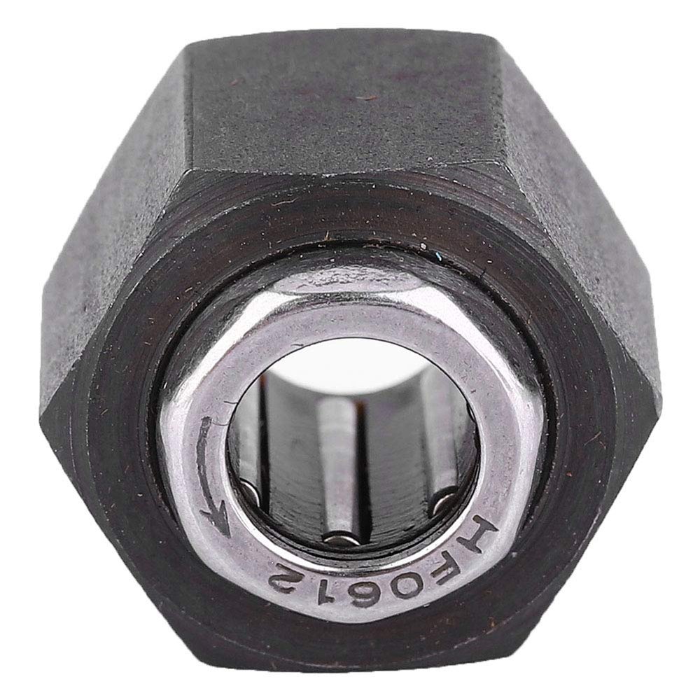 AMONIDA 1/10 Engine Bearing, Nut One Way Bearing Durable Hex Nut One Way Bearing, Hex One Way Bearing for RC Car 16 18 21 1/8 1/10 Engine Outdoor Vertex VX SH(T10046 14MM)