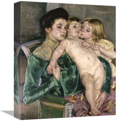 16 in. Childs Caress Art Print - Mary Cassatt