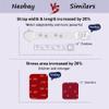 Neobay Child Proof Door Lock & Adjustable Cat Door Latch, No Need for Interior Cat Door, Keeps Toddler Out of Litter Box, No-Drill Door Locks for Kids Safety, Easy Adult Access view 4