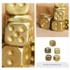 5Pcs Pure Copper dice Fancy 6 Sided dice Brass dice Unique 6 Sided dice Simple Small dicesdnd Stuff Board Game Antique dice Retro dice dice Silver dice d6 Vintage Accessories view 4