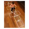 AGYHAM Hop Floor Hopscotch Ring Game Set 10 Rings 10 Buckles, Home Kindergarten Agility Speed Balance Coordination Square Play Ring (Size : 38cm/15in) view 3