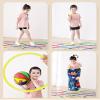 AGYHAM Hop Floor Hopscotch Ring Game Set 10 Rings 10 Buckles, Home Kindergarten Agility Speed Balance Coordination Square Play Ring (Size : 38cm/15in) view 4