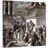 40 in. Jonah Telling of Ninevehs Coming Vanquishment Art Print - Gustave Dore view 1