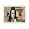 American Art Classics Pack of 25 Bills - Meatloaf Million Dollar Novelty Bill Collectible - Great Gift Or Keepsake for Fans of Meat Loaf view 2