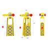 oAtm0eBcl Magnetic Tower City Traffic Scene Model Wooden Trains Track view 4