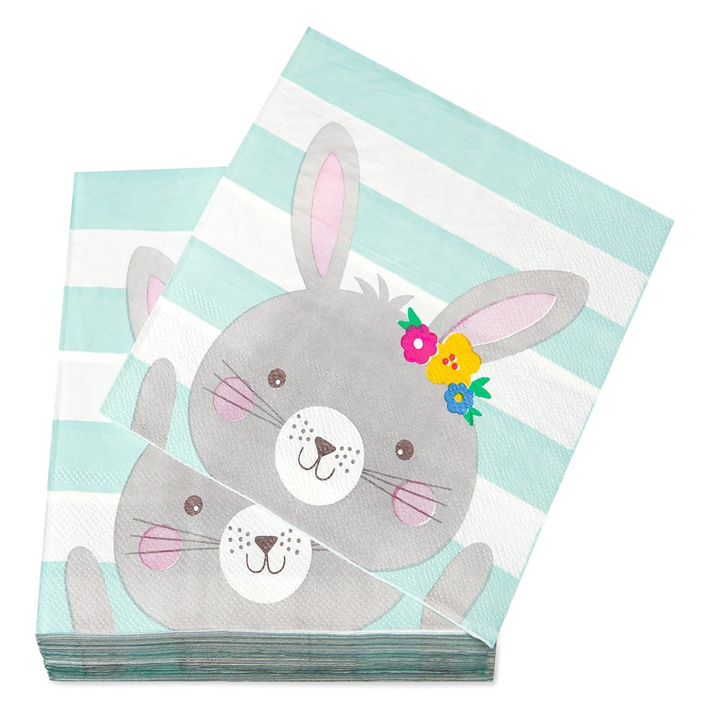 American Greetings 50-Count Lunch Napkins, Easter Party Supplies