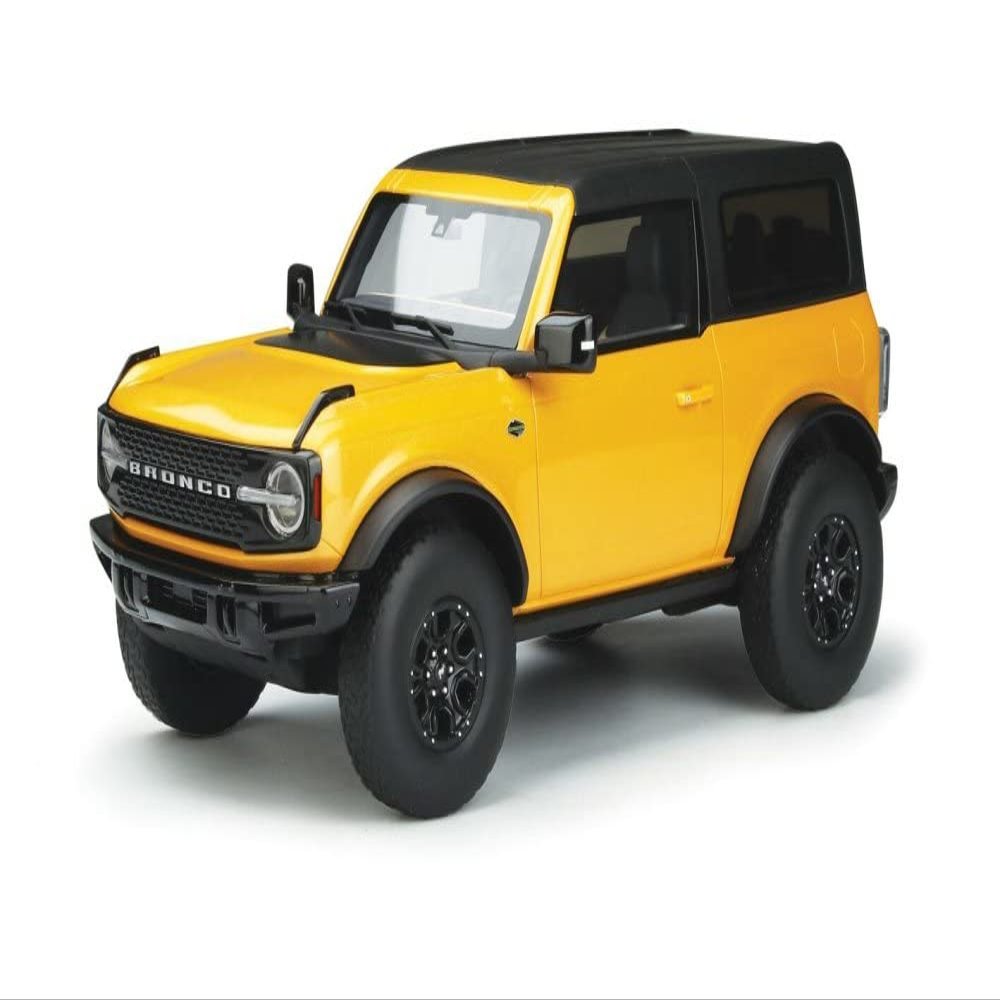 GT Spirit 2021 Ford Bronco Wildtrak, Cyber Orange Metallic US044 - 1/18 Scale Resin Model Toy Car