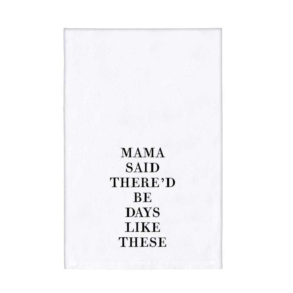 Stephan Baby Face to Face Designs Ultra-Absorbent Thirsty Boy Baby Towel, 30" x 30", My Mama Said