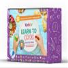 KIDSTIR Learn to Cook Kids Cooking Kit | 12 Delicious Kid-Friendly Recipes & Kids Size Cooking Tool | Easy Step-by-Step Instructions with STEAM Learning Best Cooking Gifts for Kids | Delicious Dishes view 1