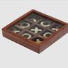 KAM Home Wooden Game Domino Dice Tic Toe Game Handicrafts Gifts for Christmas Special view 1