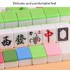 SHATONG Hand Rubbed Chinese Mahjong Household 144 Melamine Tiles Mahjong Board Game for Travel Party Family Game Gift,Variety of Colors(Size:40#) view 3