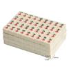 SHATONG Mini Chinese Mahjong 144 Melamine Tiles Entertainment Portable Game Set Board Game for Chinese Style Game Play,Travel Family Leisure Time view 3