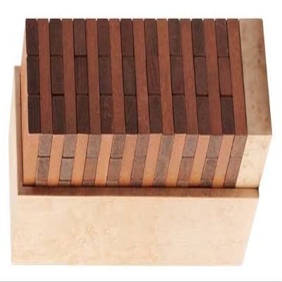 KAM Home Wooden Game Domino Dice Tic Toe Game Gifts for Christmas Special Handmade