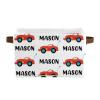Deven Red Car Cute Name Personalized Large Storage Baskets for Organizing Shelves with Handle,Closet Decorative Storage Bins for Bathroom,Nursery,Home 2 Pack view 1