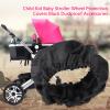 4Pcs/Set Stroller Wheel Covers Child Kid Baby Stroller Wheel Covers Black Accessories S view 2