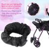 4Pcs/Set Stroller Wheel Covers Child Kid Baby Stroller Wheel Covers Black Accessories S view 3