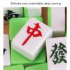 SHATONG Hand Rubbed Chinese Mahjong Household 144 Melamine Tiles Mahjong Board Game for Travel Party Family Game Gift,Variety of Colors(Size:40#) view 4