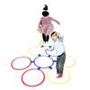 Hopscotch Ring Game Set, Children's Educational Toys Hopscotch Game, Home Kindergarten Sensory Integration Training(38CM) view 1