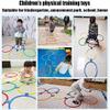 Hopscotch Ring Game Set, Children's Educational Toys Hopscotch Game, Home Kindergarten Sensory Integration Training(38CM) view 3