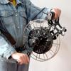 Magnesium Alloy Kite Strap WheelKite Reel, Outdoor Kite Winder, Silent Brake Anti-Reverse Wheel (Color : Silver, Size : 32cm) view 2