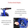Magnesium Alloy Kite Strap WheelKite Reel, Outdoor Kite Winder, Silent Brake Anti-Reverse Wheel (Color : Yellow, Size : 26cm) view 4