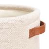 SAFAVIEH Baby Collection Kibbles Sheep Grey Cotton Nursery Storage Basket with Handles (Fully Assembled) view 3