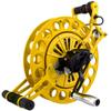 Magnesium Alloy Kite Strap WheelKite Reel, Outdoor Kite Winder, Silent Brake Anti-Reverse Wheel (Color : Yellow, Size : 32cm) view 1