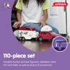 Schleich Horse Club - 110 PC Car and Trailer Tent Camping Playset with Fun Horse and Rider Figures for Girls and Boys - Realistic Toy Figurines and Accessories for Kids Ages 5+ | 42535 view 4
