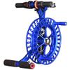 Magnesium Alloy Kite Strap WheelKite Reel, Outdoor Kite Winder, Silent Brake Anti-Reverse Wheel (Color : Blue, Size : 26cm) view 1