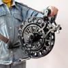 Magnesium Alloy Kite Strap WheelKite Reel, Outdoor Kite Winder, Silent Brake Anti-Reverse Wheel (Color : Black, Size : 32cm) view 3