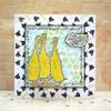 CREATIVE EXPRESSIONS Clear Stamp 4X6 James Bill, Fuzzie Friends Morris James & Bill Ducks view 4