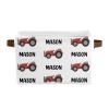 Deven Red Farm Truck Name Personalized Large Storage Baskets for Organizing Shelves with Handle,Closet Decorative Storage Bins for Bathroom,Nursery,Home 2 Pack view 1